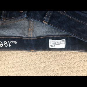 Gap Dark wash flare leg Jean